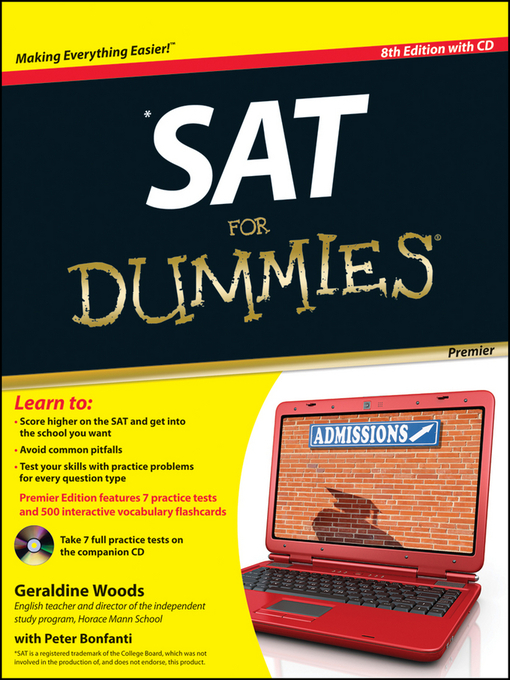 Title details for SAT For Dummies by Geraldine Woods - Available